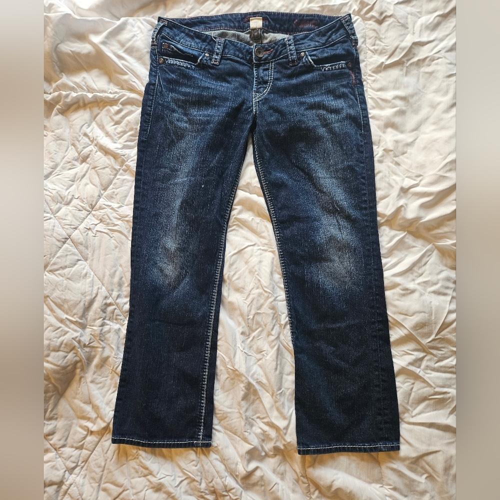 Women Classic Blue Denim Jeans Size 30